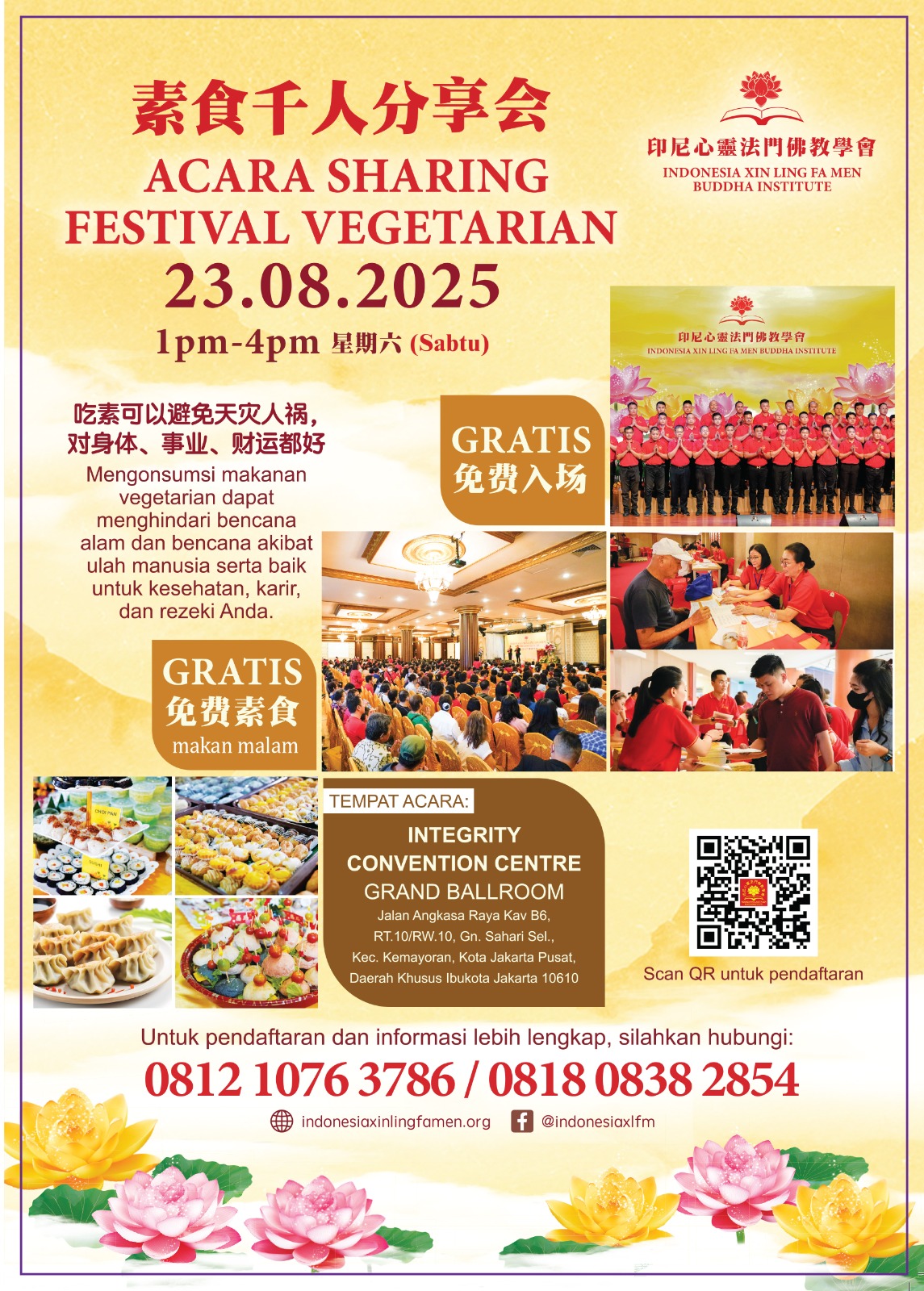 ACARA SHARING VEGETARIAN 23 AGUSTUS 2025